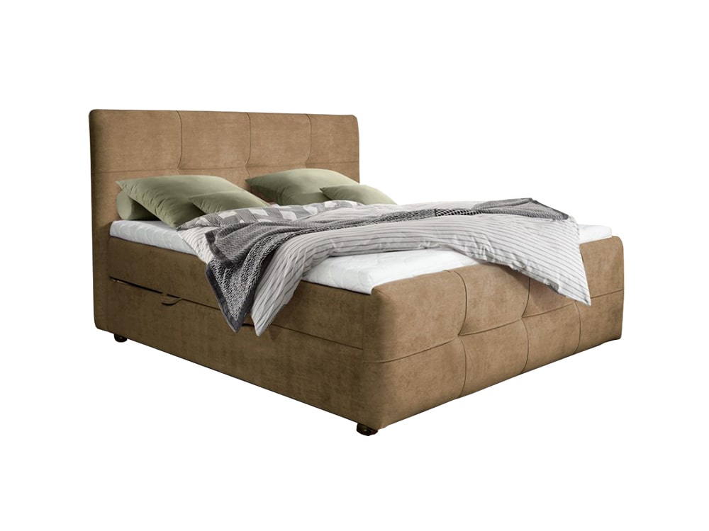 Интерьерные мягкие кровати - Кровать двуспальная ЯНА (140) (2 кат.)(1) - Белорусская мебель