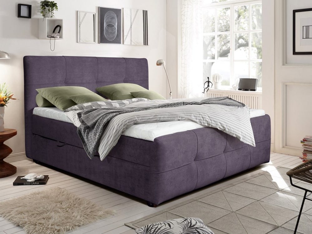 Интерьерные мягкие кровати - Кровать двуспальная ЯНА (140) (3 кат.)(11) - Белорусская мебель