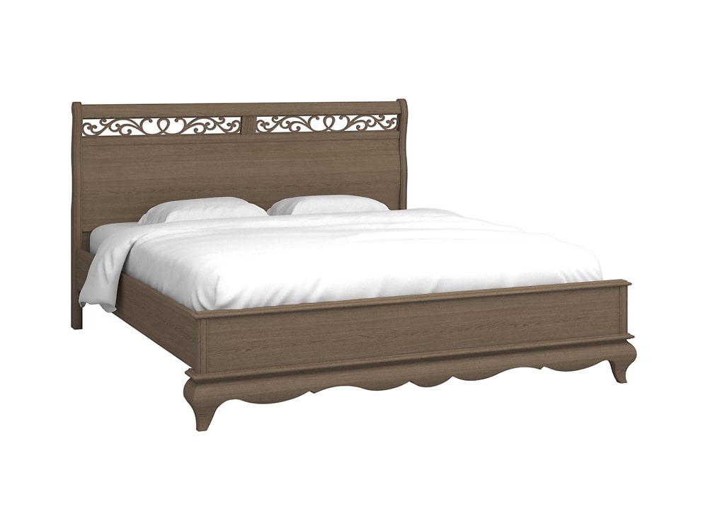 Кровати - Кровать двуспальная ОСКАР (изножье низкое), Классик, ММ-216-02/18Б2(1) - Белорусская мебель