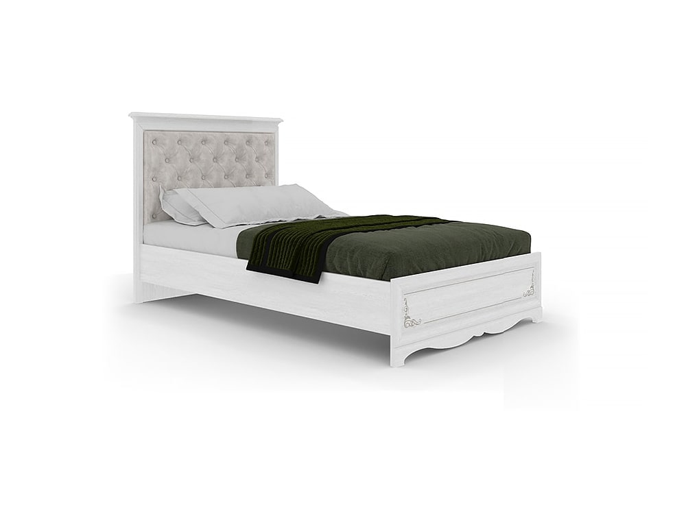 Кровати - Кровать односпальная ЛОЛИТА, Альпийский дуб, ГМ 8804-02(1) - Белорусская мебель