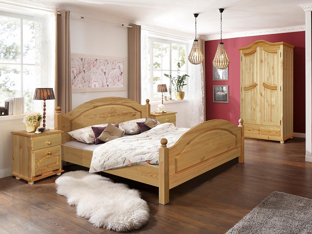 Наборы спален - Спальня ЛОТОС, Сосна натуральная(1) - Белорусская мебель