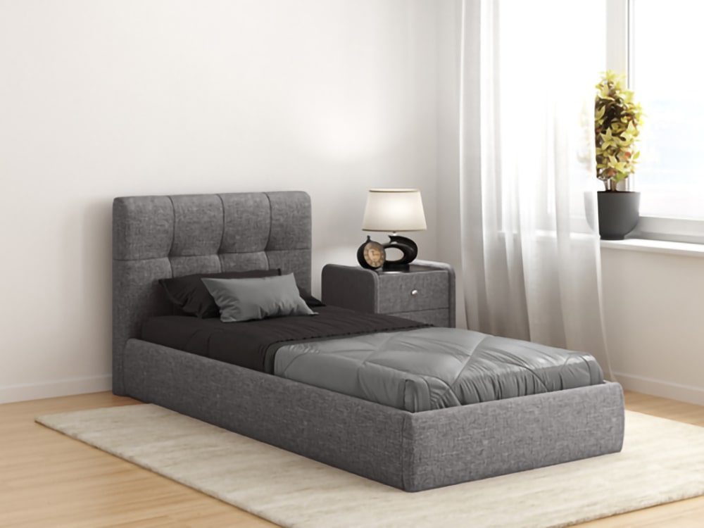 Интерьерные мягкие кровати - Кровать НИКОЛЕТТИ (90)(3) - Белорусская мебель