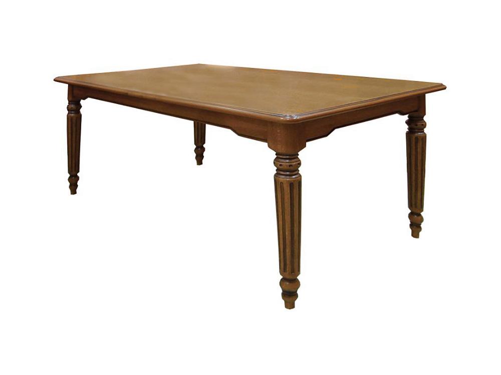 Столы обеденные - Стол обеденный ДАВИЛЬ, Медовый дуб + золотая патина(1) - Белорусская мебель