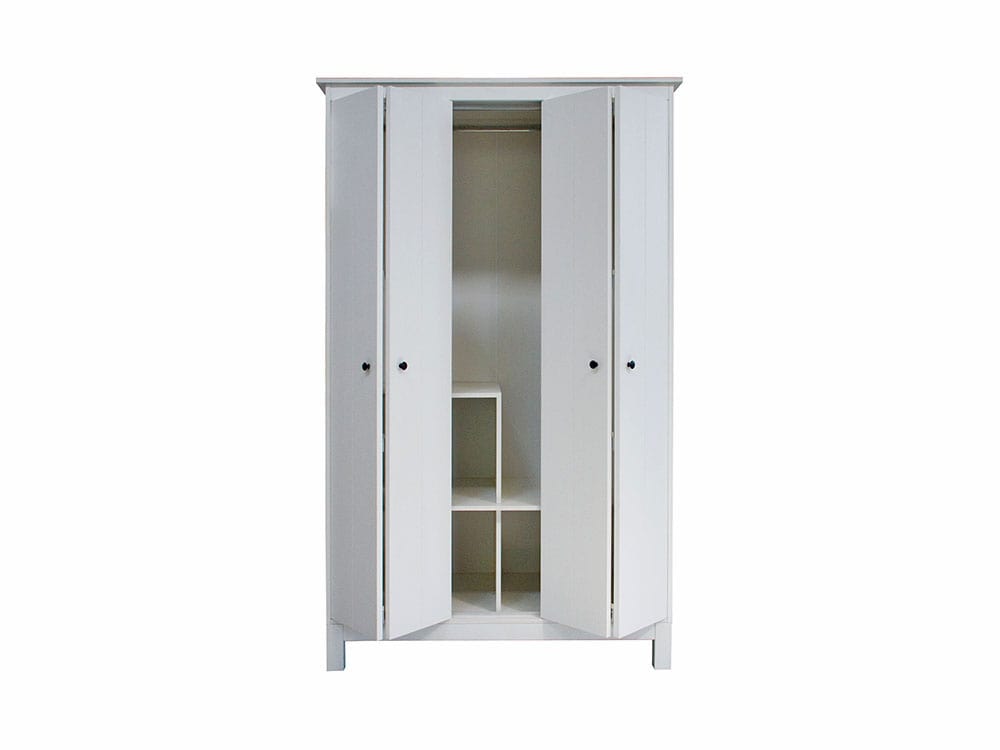 Шкафы для одежды - Шкаф для одежды 4Д НОРТОН, Белый воск(2) - Белорусская мебель