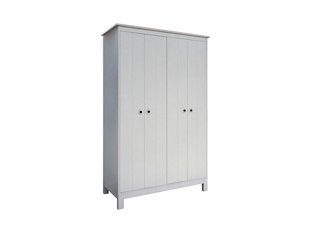 Шкафы для одежды - Шкаф для одежды 4Д НОРТОН, Белый воск(1) - Белорусская мебель