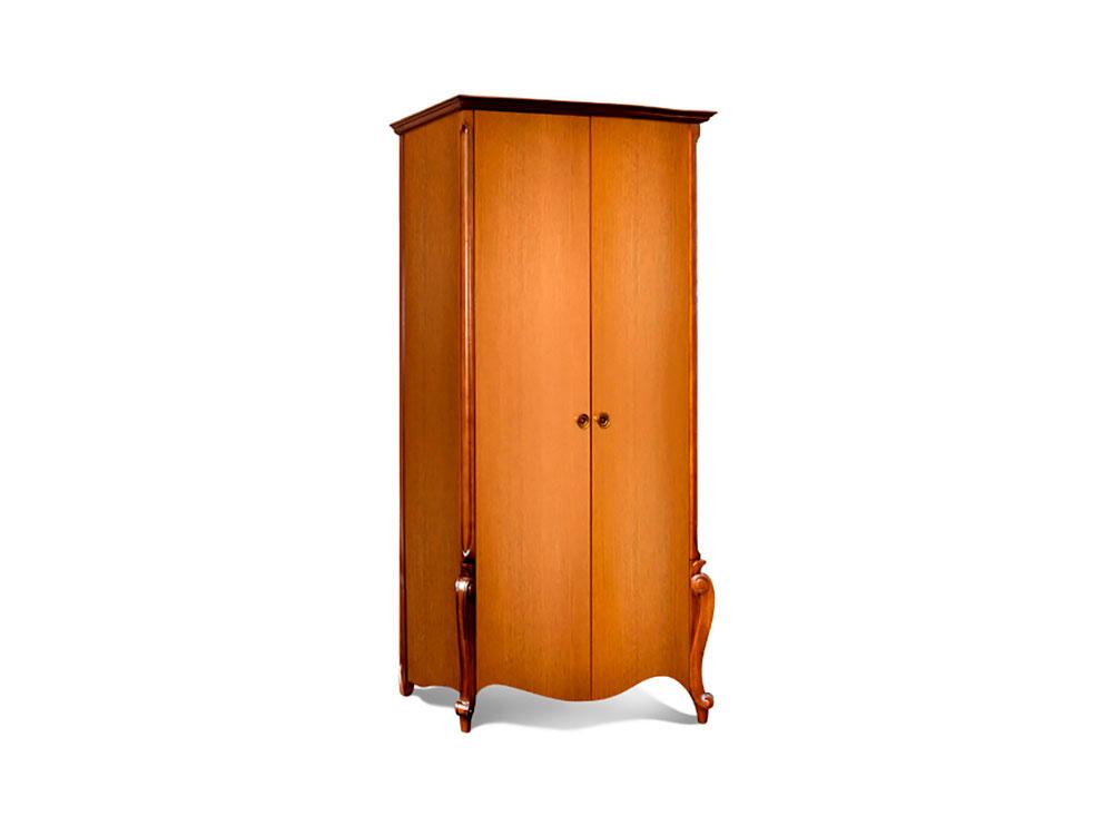 Шкафы для одежды - Шкаф для одежды ЛУИЗА, ММ-227-01/02Б, Коньяк(1) - Белорусская мебель