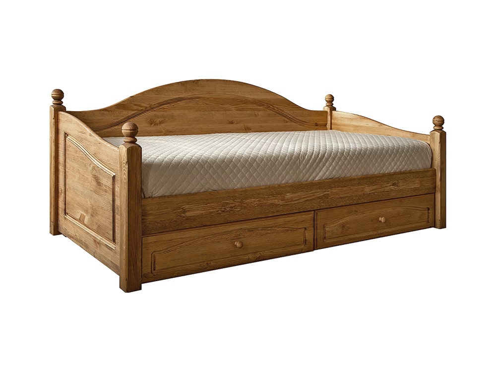 Кровати в детскую - Кровать-диван ЛОТОС 2186, Искусственное старение(1) - Белорусская мебель