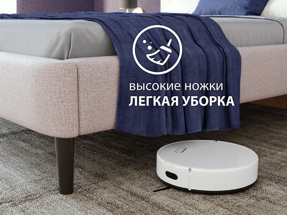Интерьерные мягкие кровати - Кровать двуспальная ОДРИ, Зара 03c20-3 (140)(2) - Белорусская мебель