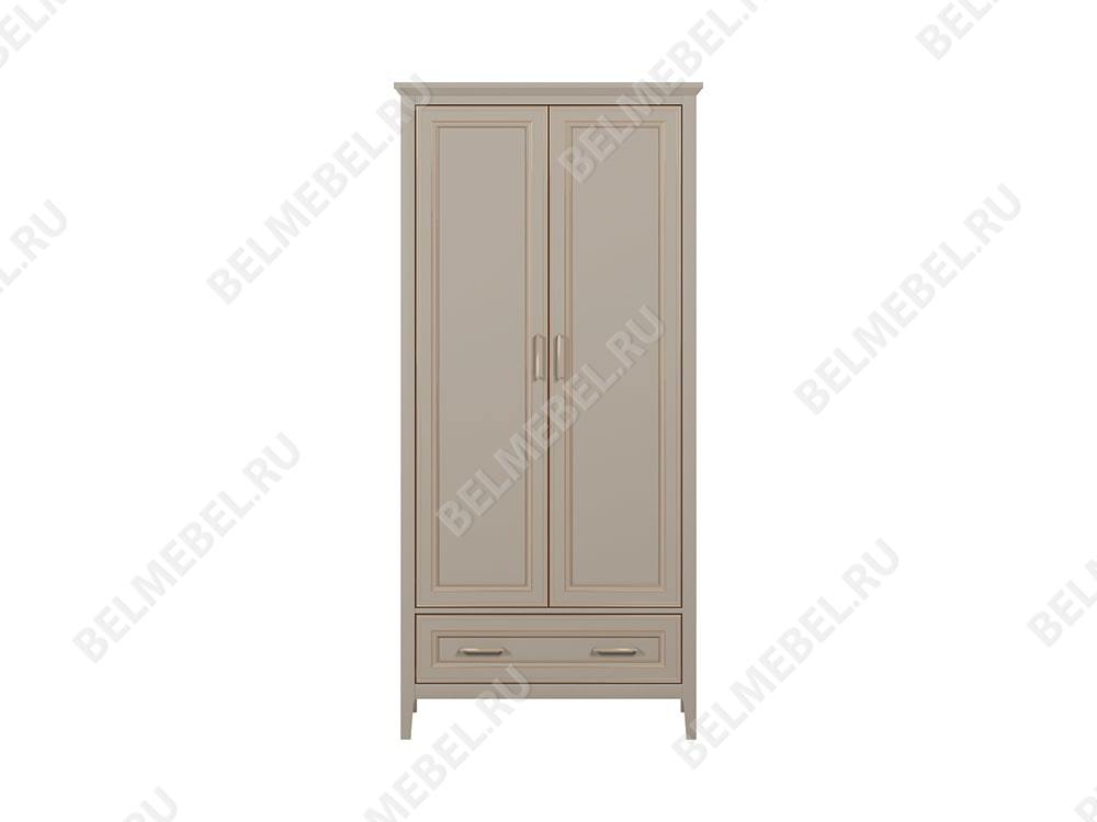 Шкафы для одежды - Шкаф двухстворчатый Classic, Глиняный серый(3) - Белорусская мебель