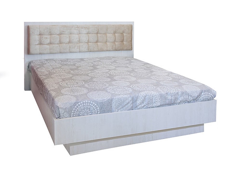 Кровати - Кровать с коробом для белья ПАРМА, Сосна Рандерс (160)(1) - Белорусская мебель
