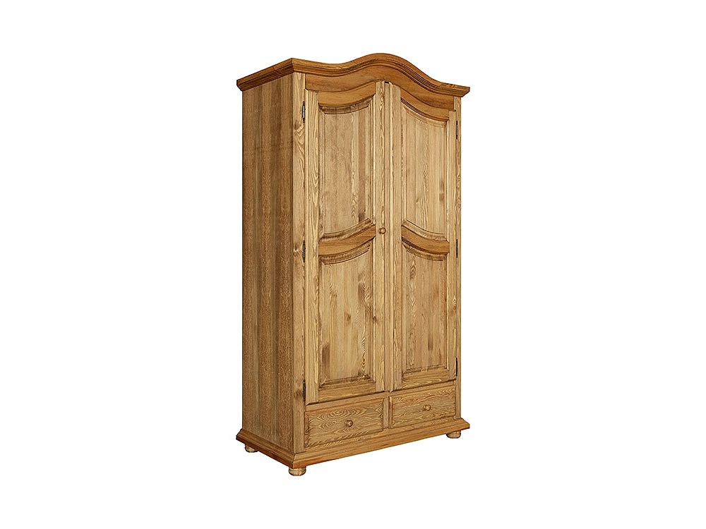 Шкафы для одежды - Шкаф для одежды ЛОТОС 2190, Искусственное старение(1) - Белорусская мебель