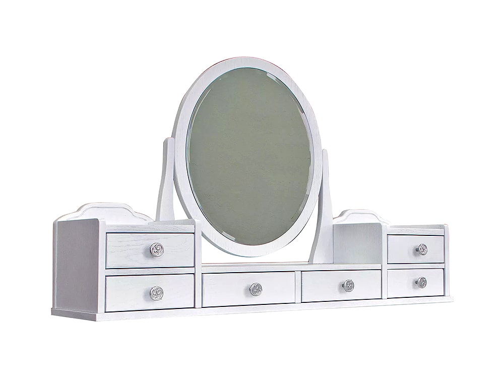 Зеркала - Зеркало-надставка ЮСТИНА 2365, Молоко(1) - Белорусская мебель