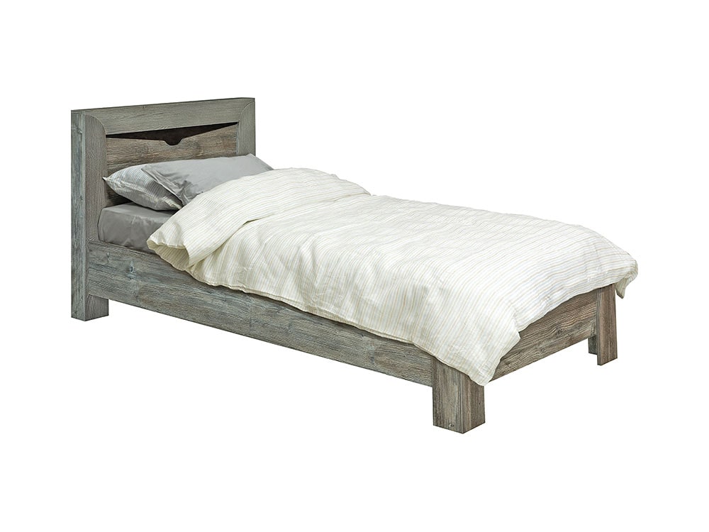 Кровати - Кровать односпальная ИРВИНГ (90), Сосна Джексон(1) - Белорусская мебель