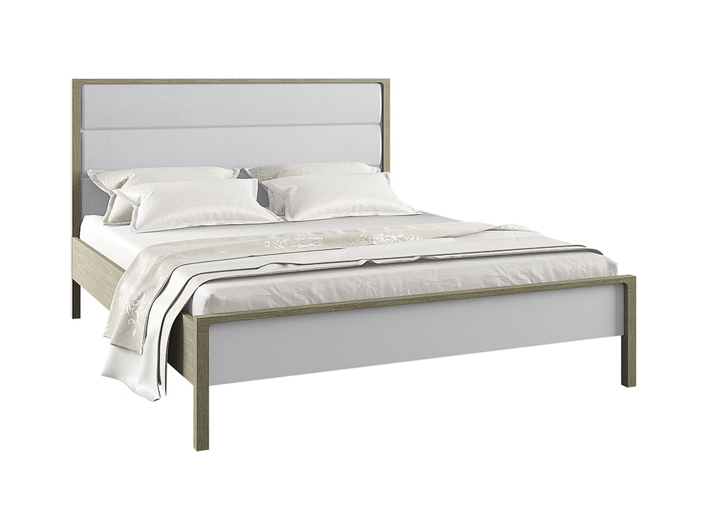 Кровати - Кровать двуспальная ХИТРОУ (160) Verona 01 White(1) - Белорусская мебель