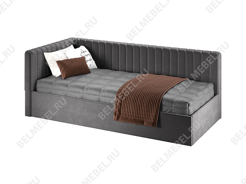 Интерьерные мягкие кровати - Кровать ХИЛТОН (90)(8) - Белорусская мебель