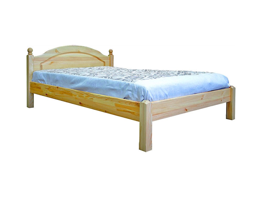 Кровати - Кровать 2-14 ЛОТОС, Сосна натуральная(1) - Белорусская мебель
