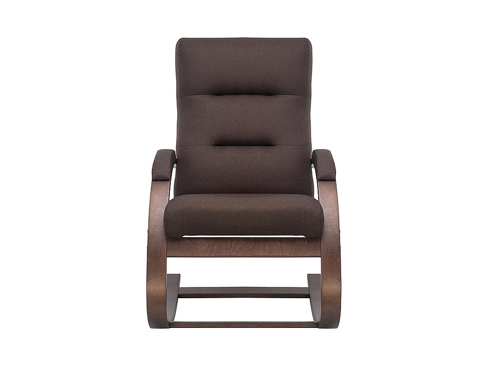 Кресла в гостиную - Кресло-качалка МИЛАНО, Орех текстура + Малмо 28(2) - Белорусская мебель