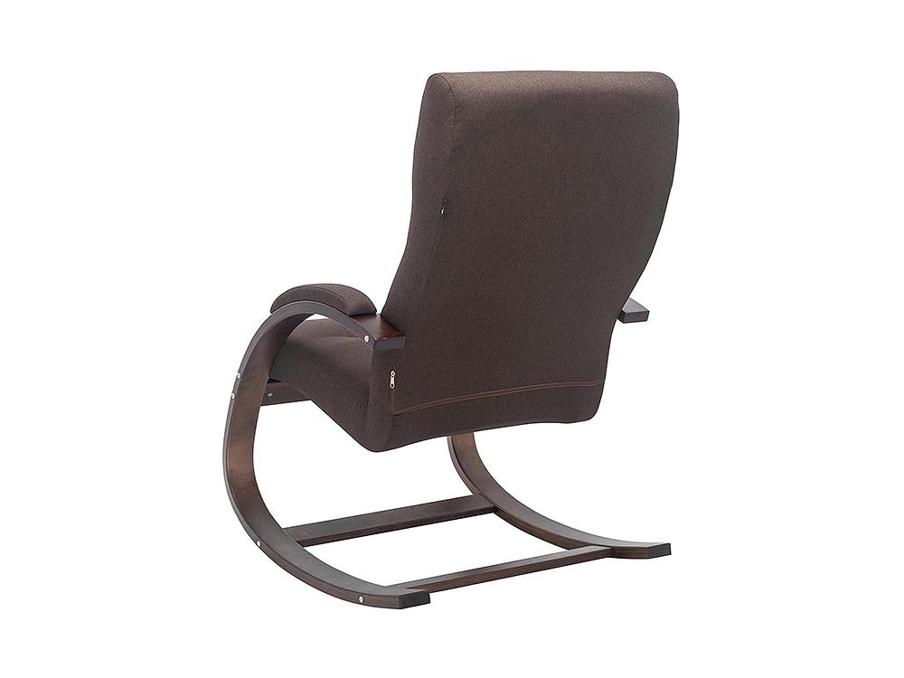 Кресла в гостиную - Кресло-качалка МИЛАНО, Орех текстура + Малмо 28(4) - Белорусская мебель