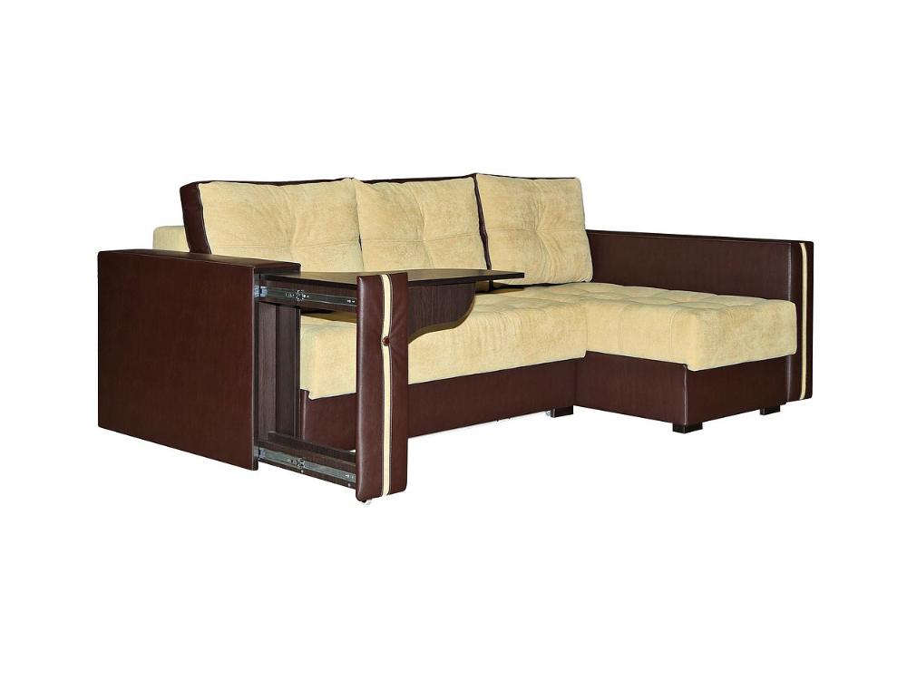 Диваны угловые - Угловой диван со столиком МЕЛИССА раскладной (19)(1) - Белорусская мебель