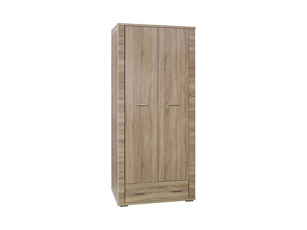 Шкафы для одежды - Шкаф для одежды ГРЕСС, Дуб сонома светлый П6.501.3.01(1) - Белорусская мебель