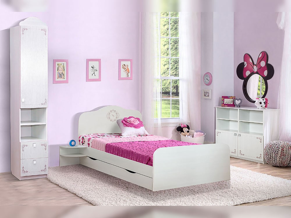 Наборы детских комнат - Детская комната СОНАТА (принт Прованс)(1) - Белорусская мебель