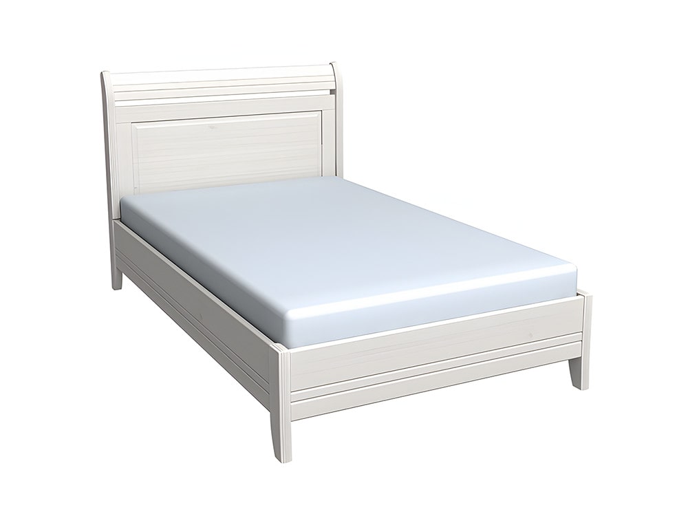 Кровати - Кровать БЕЙЛИ без изножья (120), Белый воск(1) - Белорусская мебель