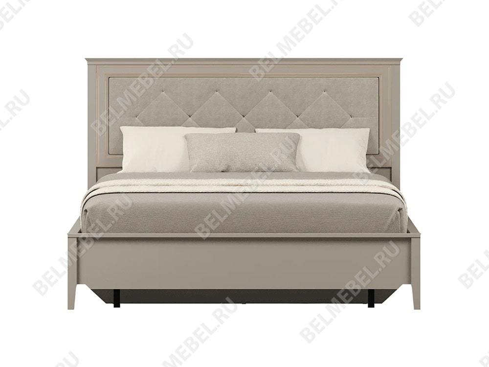 Кровати - Кровать с мягким элементом Classic, Глиняный серый (LOZ180x200)(2) - Белорусская мебель