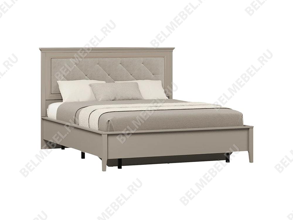 Кровати - Кровать с мягким элементом Classic, Глиняный серый (LOZ180x200)(1) - Белорусская мебель