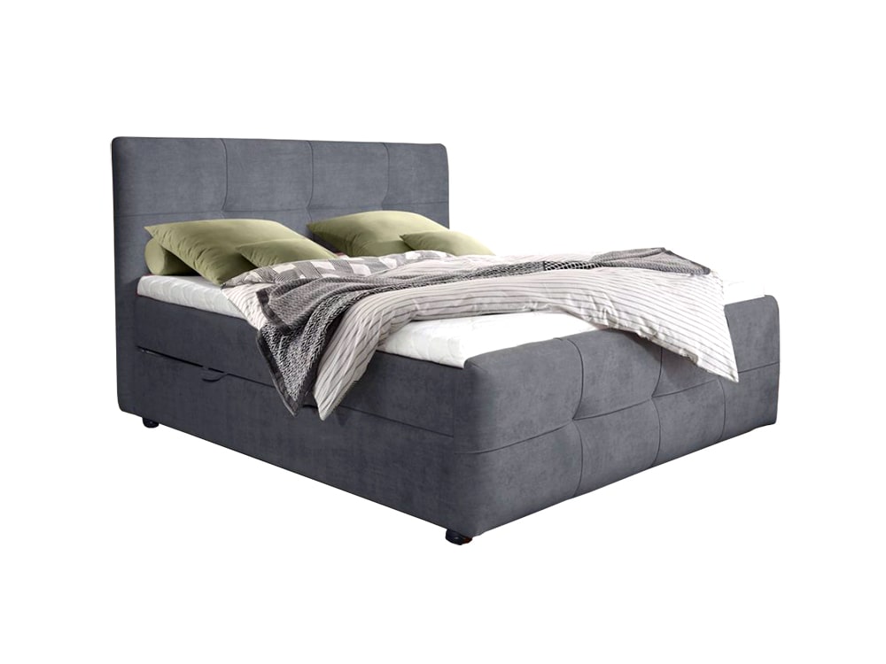Интерьерные мягкие кровати - Кровать двуспальная ЯНА (160) (2 кат.)(1) - Белорусская мебель