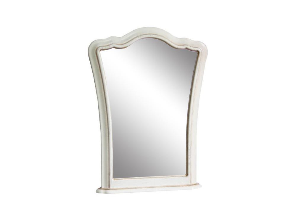 Зеркала - Зеркало ТРИО, Белая эмаль золото, ММ-277-05/01(1) - Белорусская мебель