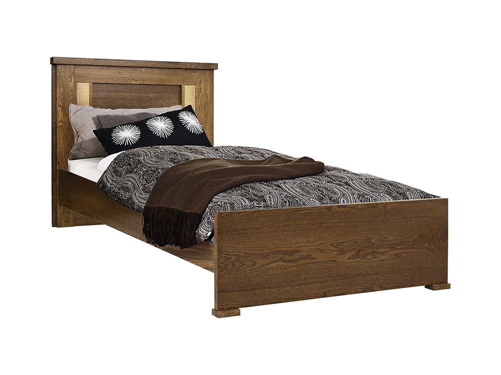 Кровати - Кровать односпальная ТУНИС П344.08, Черешня с золочением(1) - Белорусская мебель