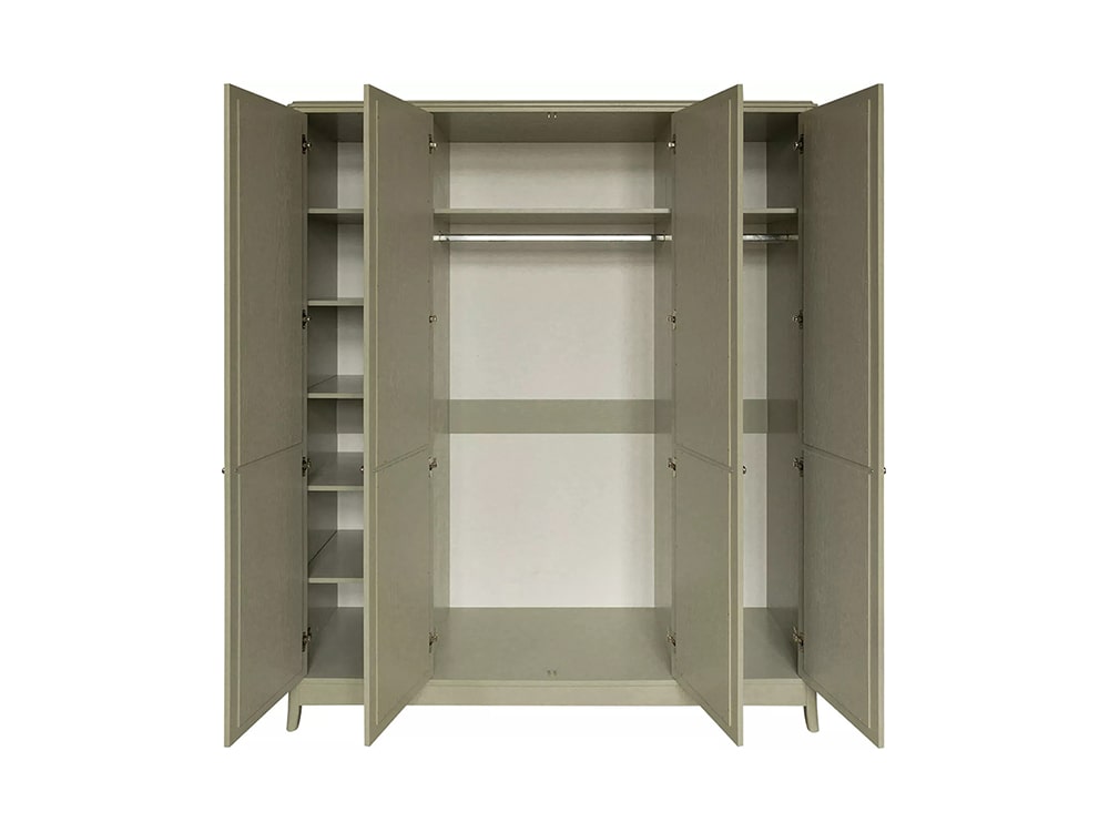 Шкафы для одежды - Шкаф для одежды 4Д ТИФФАНИ 2554, Олива(3) - Белорусская мебель