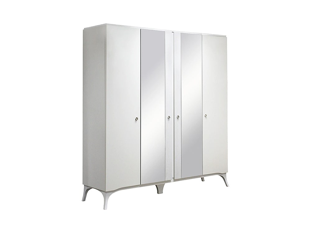 Шкафы для одежды - Шкаф для одежды МИРАЖ, Айвори + Альба(2) - Белорусская мебель