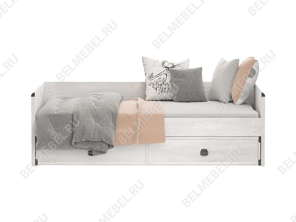 Кровати в детскую - Кровать с выдвижными ящиками Индиана, Сосна Каньон(1) - Белорусская мебель