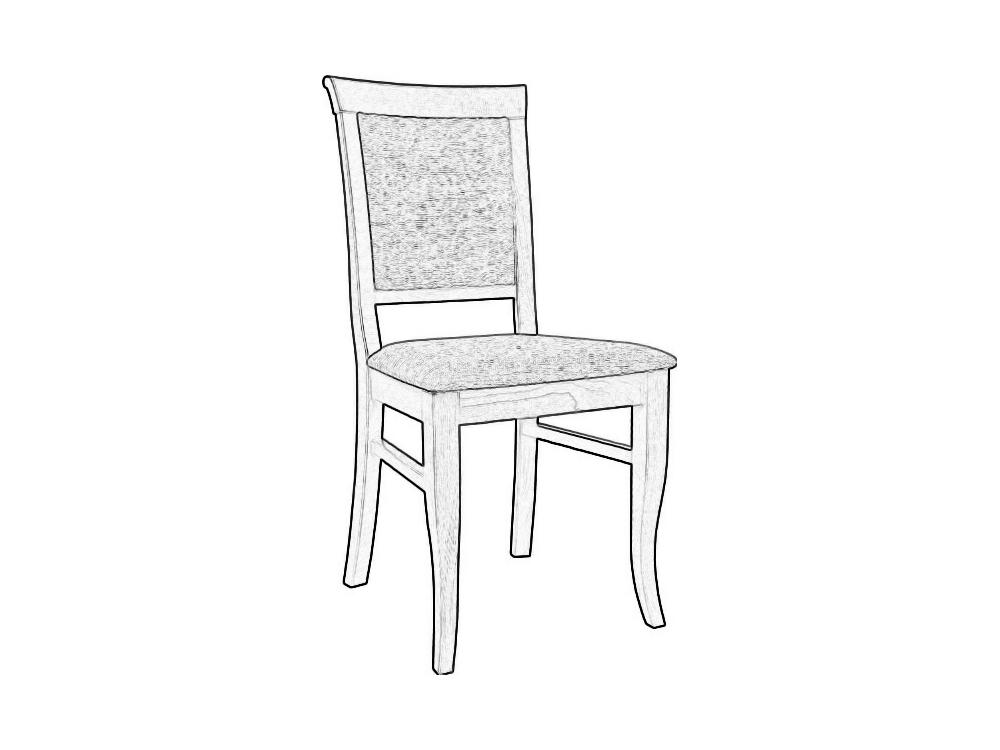Стулья - Стул КАНДИ (ткань), Слоновая кость (ткань)(1) - Белорусская мебель
