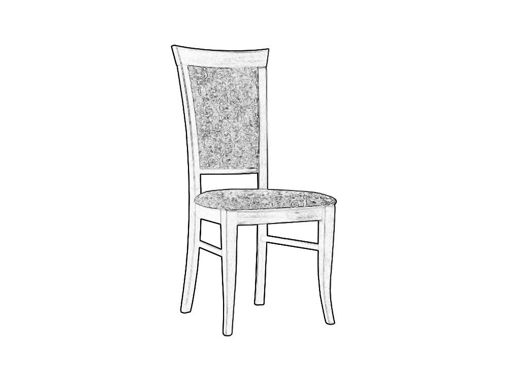 Стулья - Стул УНИСОН (кожа), Слоновая кость (кожа)(1) - Белорусская мебель